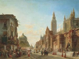 La Procession Des Deux Patronnes A Seville