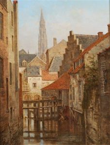 Vue De La Senne A Bruxelles