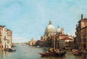 Le Grand Canal, Venise by Francois Antoine Bossuet