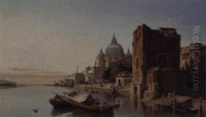Vue De L'eglise Santa Maria Della Salute A Venise Vue De L'eglise Santa Maria Della Salute A Venise