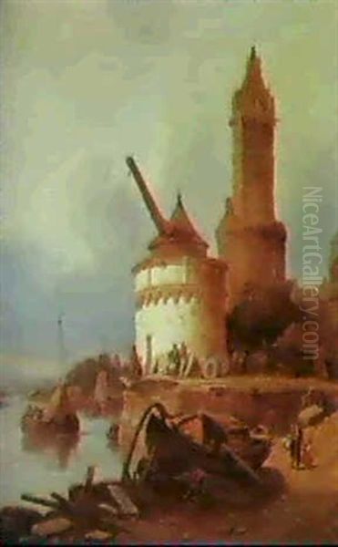 A View Of A Harbour - view 1