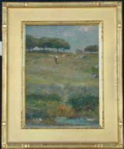 Figure In A Landscape by Joseph Henry Boston