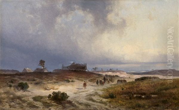 Pommersche Kustenlandschaft Bei Aufziehendem Sturm - view 1