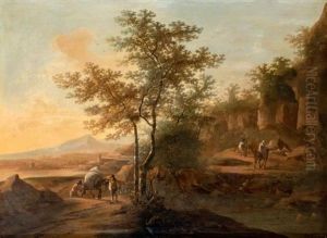 Paysage Aux Promeneurs