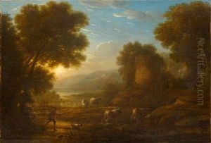 Southern Landscape With A Herdsman by Jan Both