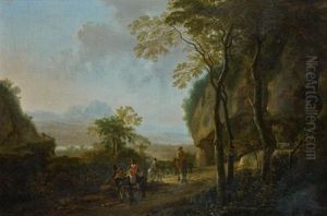 La Halte Des Cavaliers A L"oree De La Foret by Jan Both
