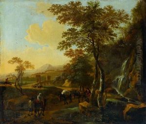 Landschaft Mit Reitern by Jan Both