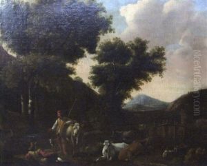 La Halte Des Bergers by Jan Both