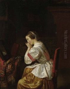 Interieur Mit Dame Interieur Mit Dame