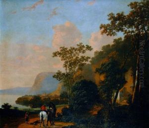 La Halte Sur Le Chemin Le Long Du Lac