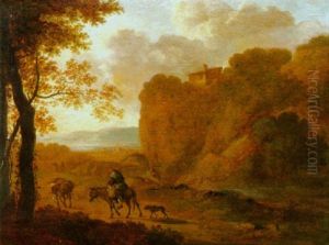 Landschaft Mit Reiter