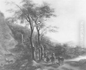 Travellers On A Path Travellers On A Path