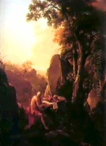 Paesaggio Con S.girolamo In Meditazione