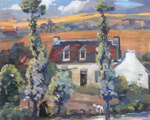 A House In Brittany by Cornelis Botke