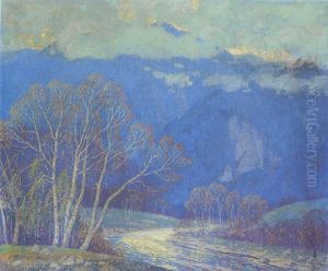 Mountain Stream by Cornelis Botke