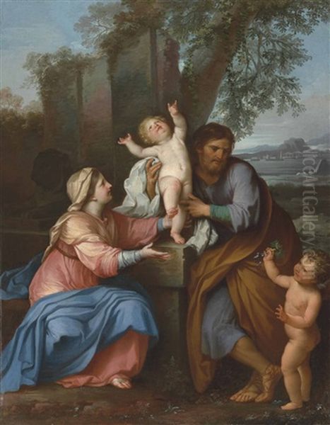 The Holy Family With The Infant Saint John The Baptist - view 1