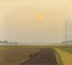 Dunstiger Abend by Herbert Boettger
