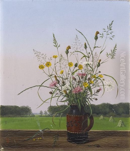 Landschaft Mit Feldblumenstraus - view 1
