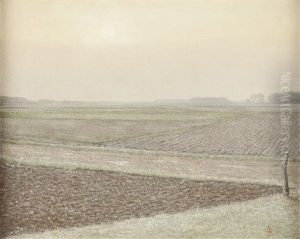 Feldlandschaft Am Niederrhein by Herbert Boettger