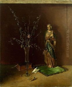 Stilleben Mit Madonna