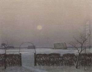 Winterabend by Herbert Boettger
