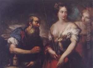 Eliezer And Rebecca At The Well