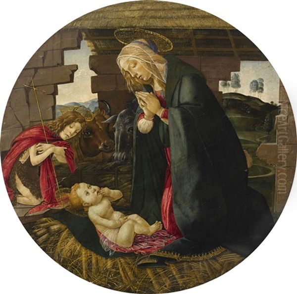 The Madonna And Child With Saint John The Baptist (collab. W/workshop) - view 1