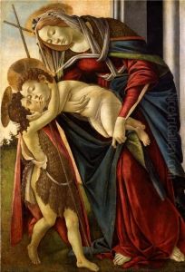 Madonna And Child With The Infant Saint John The Baptist