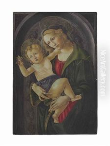 The Madonna And Child In A Niche