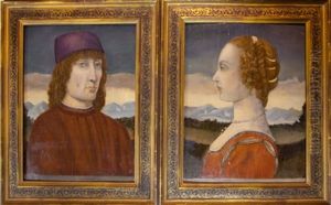 Florentine Portraits (pair)