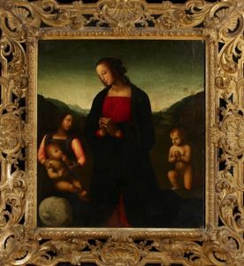 The Virgin And Chil With St. Anne And The Infant St. John