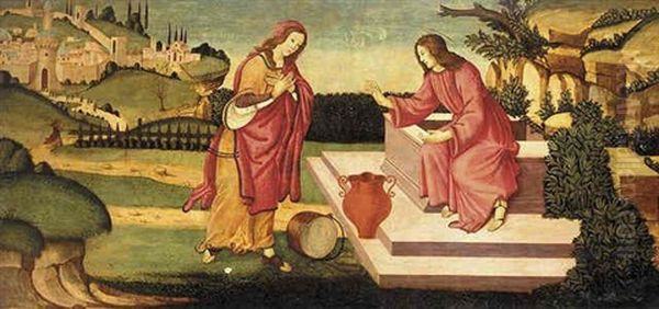 Christ And The Woman Of Samaria At The Well - view 1