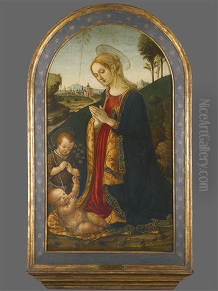 The Madonna And Child In A Landscape, With The Infant Saint John The Baptist - view 1