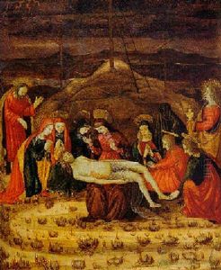 The Deposition by Francesco Botticini