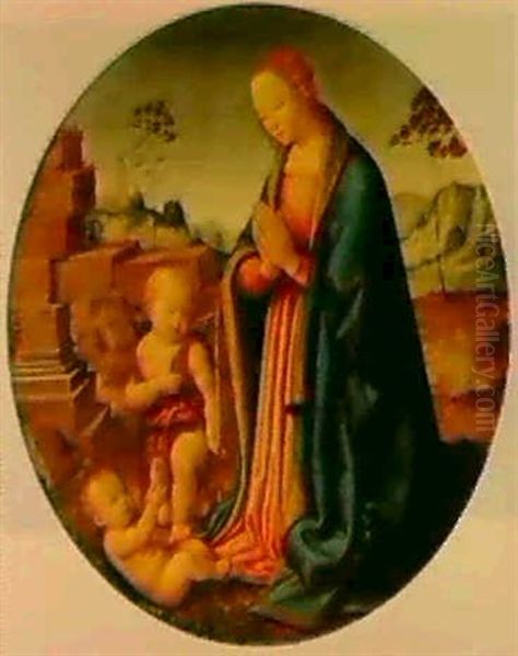 The Modonna And Child With The Infant Saint John - view 1