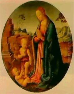 The Modonna And Child With The Infant Saint John The Modonna And Child With The Infant Saint John