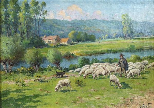 Shepherd And His Flock - view 1
