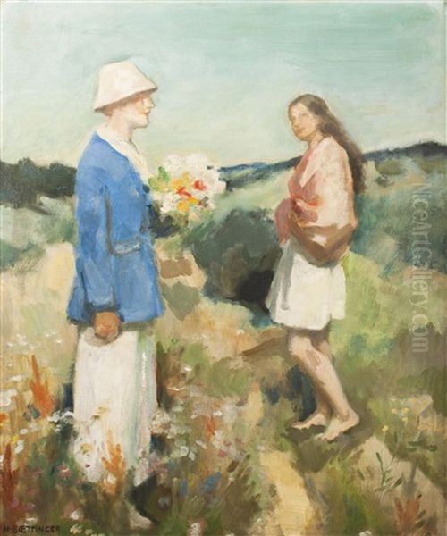 Picking Flowers - view 1