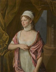 Queen Luise Of Prussia (1776 Hannover - 1810 Castle Hohenzieritz) by Wilhelm Boettner
