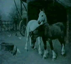 The Farmyard by Edwin Bottomley