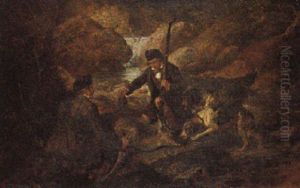 The Death Of The Stag by John William Bottomley