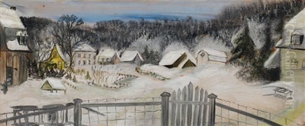 Village En Hiver - view 1
