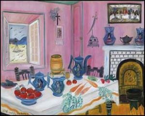 Interior With Still Life by Simone Mary Bouchard