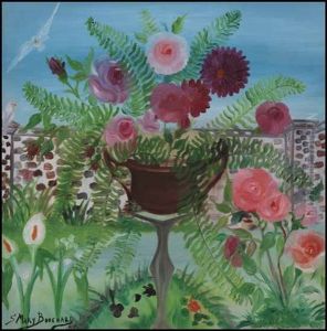 Still Life (+ Interior Scene, Verso) by Simone Mary Bouchard