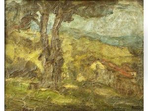 Paysage D'auvergne by Georges Bouche