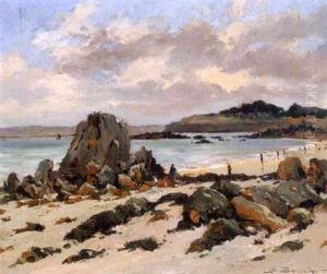 Cote Rocheuse Dans Le Finistere