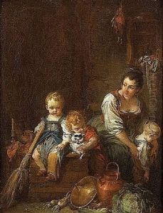 Portrait Cubiste De Femme by Francois Boucher