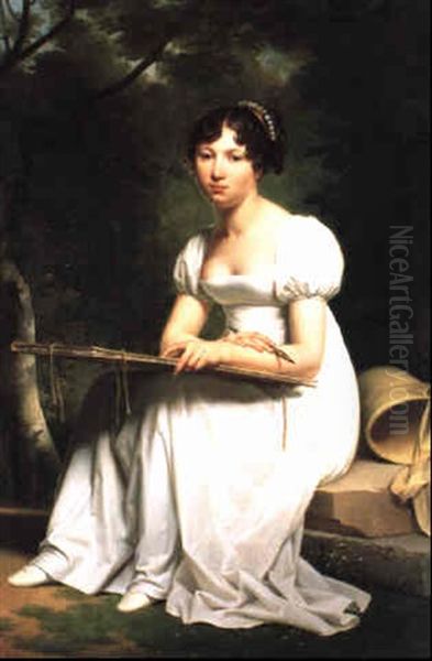 Portrait Of Alexandrine Isabey - view 1