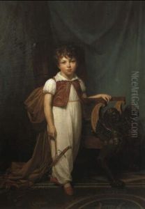 Eugene Isabey (1803-1886) by Louis-Andre-Gabriel Bouchet