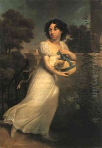 Lucie Isabey (1795- ?), Madame Collon by Louis-Andre-Gabriel Bouchet